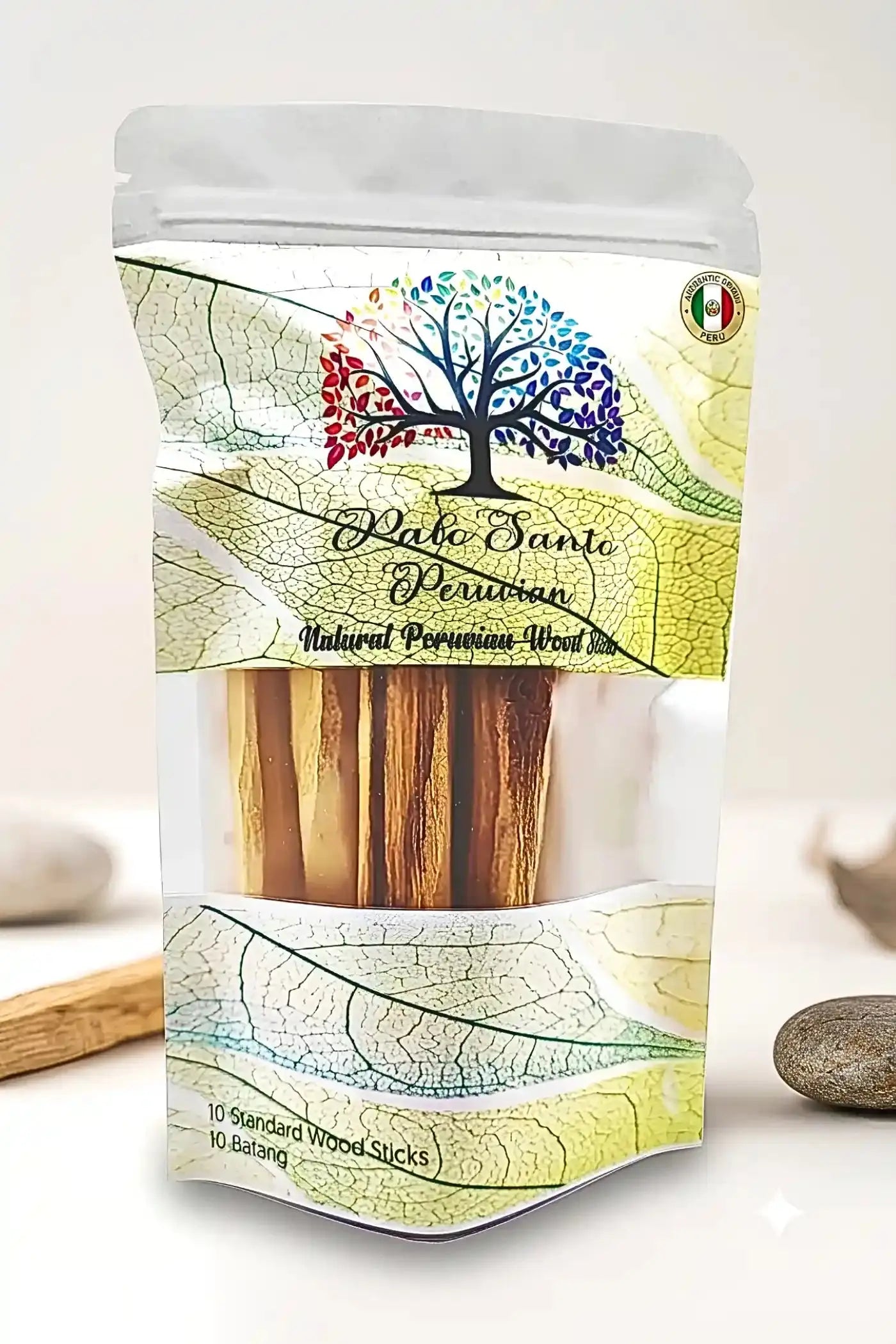 Palo Santo Peru thin cut incense sticks meditation Malaysia sensmar kayu kemayan buy here