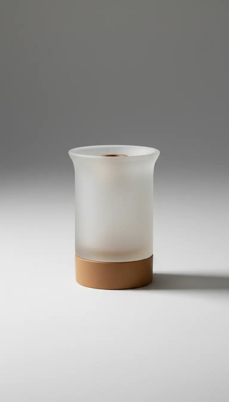 Matte Glass Incense Ritual Vessel