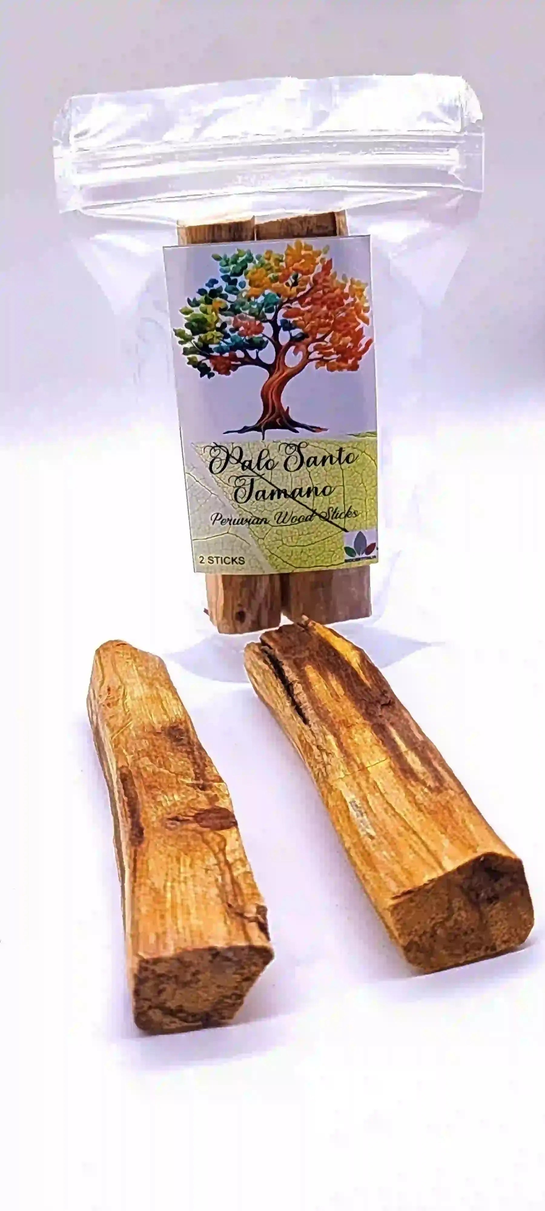 Palo Santo Peru large cut incense sticks wellness Malaysia Sensmar 2stick pack